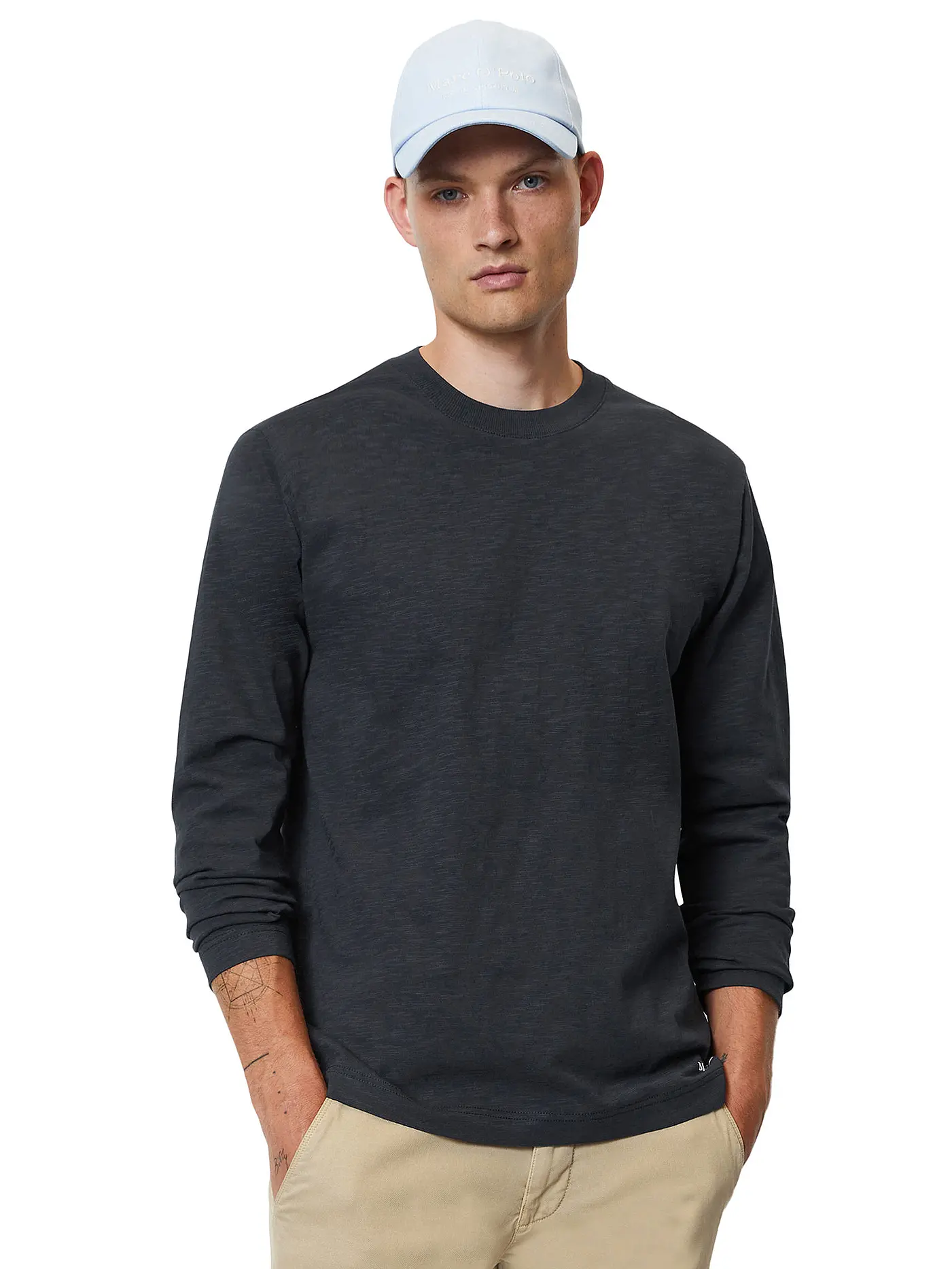 MARC O'POLO | Langarmshirt | dunkelblau